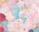 アナログでイラスト描きます フリルやレースなど可愛くメイク！ イメージ9