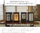 オリジナルのミニ角行灯を製作します 充電式の揺れるLEDロウソク（リモコン付） イメージ2