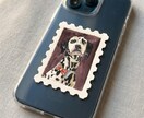 切手型⭐︎大切なペットを、小さな水彩画にします 手のひらに収まる宝物。ペットの「切手型」水彩肖像画描きます イメージ10
