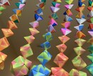 お部屋に飾れます おばあちゃんがボケ防止で作りはじめたおりがみのれん イメージ3