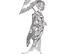 動物や物のシルエットを独自の絵でお描きします 全て手書きで心を込めて描かせていただきます✒️ イメージ1