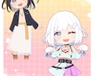 キャラデザ～モデリングまで制作いたします 可愛い女の子や中性的な男性を描くのが得意です！ イメージ8