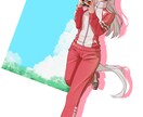 二次創作・オリジナルキャラクターを描きます SNS等のアイコンなどにご使用ください イメージ2