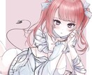 かわいいアイコン描きます SNS向アイコン！お顔メインのかわいいイラスト！作成します！ イメージ6