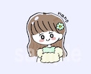 クリクリお目目のイラスト描きます SNSのあいこんにもピッタリです♬ イメージ1