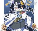 鑑賞用／配信用など、ご希望のイラスト描きます 人間／獣人／筋肉／ぽっちゃりなど幅広く対応可能！ イメージ8
