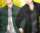 ヘッダー、サムネイルのイラスト描きます 版権/BL/百合/夢絵OK ヘッダー.サムネイル.趣味用に イメージ8