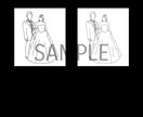 お二人だけのペーパーアイテムデザインします 【お試し】結婚式費用節約のお手伝いさせてください イメージ2