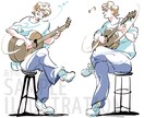 存在感のあるお洒落なキャラクターイラストを描きます ファッション・SNS・若者向けキャラクターイラスト イメージ5