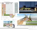 O7CAD（オーセブン）を使い外構図面を作成します 現場でそのまま使える３DパースCAD図面 イメージ1