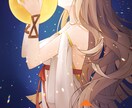 SNS用のアイコン描きます 透明感のあるイラストを貴方に！ イメージ1