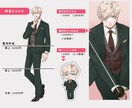 TRPG・ゲーム・他/立ち絵成作します 腰上・膝上・全身。表情差分も対応可能です。 イメージ2