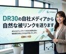 DR30の自社メディアから自然な被リンクを送ります 記事内からの自然な被リンクでペナルティー0！ イメージ1