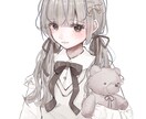 アイコンや立ち絵、MV等のイラストを描きます あなたのお気に入りの1枚を描かせてください！ イメージ3