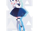 オリジナルキャラクターデザイン・イラスト作成します イメージに沿ったキャラクターデザイン・立ち絵を作成いたします イメージ1