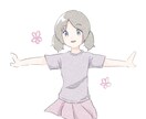 SNSアイコンに！1枚絵を描きます 絵の仕事を目指す学生がイラストを描きます！ イメージ2
