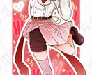 キラキラでかわいいイラスト描きます 手描き感の強いシンプルキュートな雰囲気がお好きな方に♡⟡.· イメージ6