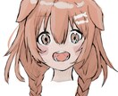 可愛い女の子のイラスト比較的安値で描きます しっかりとした相談で心配不安なし！初めての方も大歓迎！！ イメージ6
