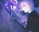 サムネイルや歌みたアイコンなど、様々な分野描きます 目を引くダークな雰囲気のイラスト描きます。 イメージ10