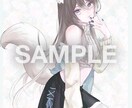 キラキラでかわいい！キャラクターイラスト制作します アイコンや壁紙にも！オンリーワンのイラスト描きます イメージ9