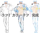 立ち絵作ります ライブ配信等にお使いいただけるイラストを描きます イメージ2