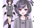 IRIAM用の立ち絵作成承ります あなたのキャラクターの魅力を最大限に引き出します！ イメージ3