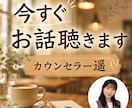 今すぐなんでもお話聞きます 愚痴、雑談、モヤモヤ、今すぐお話じっくりお聴きします! イメージ1