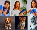画像生成AI・Photoshopで、制作します 【画像生成AI・Photoshop編集】【お試し価格実施中】 イメージ3