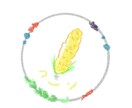 夏祭り、夏の食べ物風物詩イラスト描きます 夏の風物詩のもの、夏祭り、花火、金魚等ゆるく可愛く描きます イメージ1