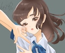 女性におすすめ！似てる！可愛い！似顔絵お描きします 商用可、アイコン、結婚式、フラスタ イメージ3