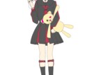TRPG.配信等の立ち絵、1枚絵等描きます デザインが決まってなくても、お手伝いさせて頂きます！ イメージ1
