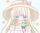 ゆるふわ可愛いイラストアイコンを制作します SNSアイコンやグッズに！商用利用もOKです！ イメージ2