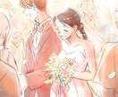 書籍表紙やMV用に!一枚絵の作成をいたします 背景込みの優しい人物イラストならお任せを イメージ4