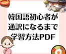 韓国語の学習方法シェアします たった10カ月で韓国語初心者→通訳になった方法・学習方法伝授 イメージ1
