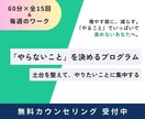 本体プログラム検討者向け｜体験相談を提供します やらないことを決めるプログラム購入前の不安解消、進め方の確認 イメージ1