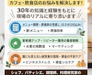 カフェ・飲食店のお悩み解決します ３０年の知識と経験をもとに現場のリアルに寄り添います イメージ1