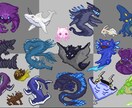 ドット絵でキャラクター等作成します 人物・モンスター・ゲーム武器・アイテムなど何でも描きます！ イメージ4