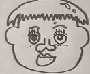 ゆるクセ強似顔絵描きます ゆるクセ強の手描き似顔絵で、SNSアイコンを作ります。 イメージ1