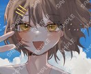 SNSアイコンにぴったり◎イラスト描きます 【修正何度でも】かわいい印象のイラストが好きな方へ！ イメージ3