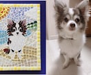 お気に入りをモザイクアートに作成いたします ♡可愛いペットを色褪せないモザイクアートに！ イメージ1