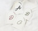 Wedding｜韓国風 テーブルナンバー作成します ナチュラルウェディングに合うペーパーアイテム／印刷まで イメージ6