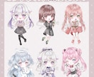 SDキャライラスト描きます 最短2週間で納品可！可愛くふんわり描くのが得意です♪ イメージ1