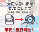 ココナラ最安値！結婚式ムービーをDVD化します 卒園式など自作の動画もお任せください！ イメージ1