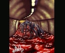 不気味、ホラーなイラストを作成します あなたの想像をリアルな雰囲気で提供できます イメージ5