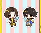 ミニキャライラストお描きします 2頭身〜3等身のキャラ(実在人物可能)を制作いたします！ イメージ4
