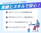 プロが操作・解説！Canvaデザイン添削します 操作しながら具体的にアドバイス イメージ3