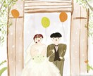 ゆるっとかわいいウェルカムボードをお描きします 大切な日を彩る、ゆるっと可愛いウェルカムボードを制作します◯ イメージ3