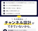 一緒にYouTubeチャンネルを作ります プロの現役動画編集者がコンセプトから企画まで完全サポート イメージ2
