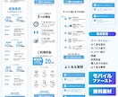 スマホ特化！AI用LPテンプレートを販売します 自由に編集可能！無料素材のみ使用！『AIビジネス』 イメージ4