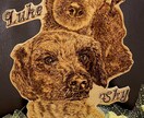 似顔絵やイラストなどご依頼を承ります ウッドバーニングとは木を焦がして描くユニークなアート作品です イメージ9